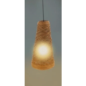 Woven Pendant Lighting, Modern Boho Brown Mini Pendant Lighting Fixture for Kitchen Dining Room Bedroom