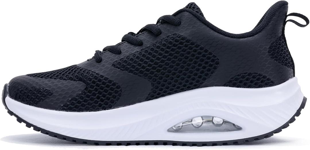 Autper Womens Walking Shoes Arch Support Orthotic Sneakers Tennis Shoes for Plantar Fasciitis Pain Relief US 9