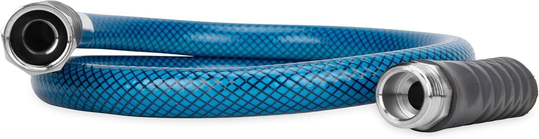 Camco TastePURE 4-Foot Premium Camper/RV Drinking Water Hose - Features a Heavy-Duty No-Kink Design with Strain Relief Ends & 5/8-Inch Inside Diameter - NSF Drinking Water Safe Certified (22813)
