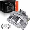 A-Premium Disc Brake Caliper Assembly with Bracket Compatible with Select Cadillac, Chevy and GMC Models - Silverado 1500 2003-2006, Sierra 1500 2003-2007, DeVille, DTS - Rear Right Passenger