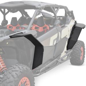 SAUTVS XXL Wider Fender Flares, Upgraded Ultra Wide Mud Guards Extended Front & Rear Compatible With Can Am Maverick X3 / MAX 2017-2025 Accessories, Replace OEM #715002973