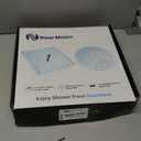 NearMoon Rain Shower Head, High Flow Stainless Steel Square Rainfall Shower, Waterfall Bath Shower Body Covering, Ceiling or Wall Mount (12 Inch, Chrome Finish)