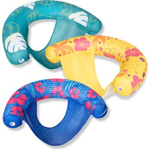 SLOOSH Pool Floats Noodle Chair,3 Packs Inflatable Pool Noodle Sling Floatie, Swimming Party Floating Chair Floats for Adult Summer Water Beach