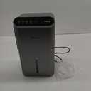 Dehumidifiers for Home (85 OZ Water Tank, 800 sq.ft) Quiet Small Dehumidifier for Basement Bedroom Bathroom with Drain Hose, 3 Gear Timer, Sleep Mode, Auto Shut Off, 7 Color Ambient Light