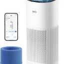 DREO Smart Evaporative Humidifier Large Room up to 1000ft, 800ml/h High Output Air Humidifiers for Bedroom, 10L, 50H Long Runtime with Precise Humidification for Plants, Home, Office, White, HHM774S