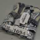 Dog Shoes Large Size Dogs, 4PCS Waterproof Dog Booties-Dog Boots & Paw Protectors, Medium Shoes for Dogs with Reflective Strip, Anti-Slip Sole for Rain, Snow and Summer Hiking. (7)