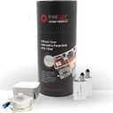 InvisiLight Home Fiber Kit: Wired Internet Where You Need It  Create a Nearly Invisible Wired Connection for Wi-Fi, Gaming, and More  Ultra-Thin 0.6mm Fiber, DIY Installation, Up to 1Gbps Speed