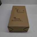 Coil Hose 50FT EVA Coil Garden Hose With 3/4'' Brass Connector Coiled Water Hose Lightweight And No Kink Includes 7 Patterns Spray Nozzle For Outdoors Lawn Watering Car Washing (Gray)