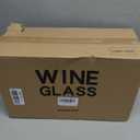 YANGNAY Wine Glasses (Set of 12, 13 Oz), Clear Wine Glasses for Red or White Wine, Smooth Rim, Dishwasher Safe