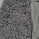 TOONOW Set of 2 Decorative Throw Pillow Covers 20x20, Gray Fluffy Pillow Covers New Luxury Faux Fur Square Sofa Pillow Covers for Sofa Couch Living Room Bedroom, No Pillow Insert (Grey)