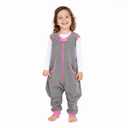 Baby Deedee Sleep Kicker - Toddler Sleep Sack with Feet 1.2 TOG, Walker Sleep Bag with Legs, Fleece Wearable Blanket for Kids, Footed Sleep Sack, 2T-4T, Slate