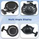 WFLNHB Recoil Rewind Pull Starter Replacement for Briggs Stratton 497830 135202 135212 135232