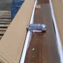 ROGMARS 72 Inches Long Walnut Floating Shelves with Led Light, 72 Inch set of 2