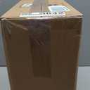 MOUVOVO 28" Tall Farmhouse Table Lamp with USB C+A Ports and AC Outlet, 3 Way Touch Control Rustic Bedside Lamp for Bedroom, Blue Vintage Nightstand Lamp for Living Room Office