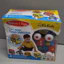 Melissa & Doug K's Kids Pull-Back Town Vehicle Set - Baby Toys Set with 4 Soft Toy Cars and Trucks, Surface Washable with Removable Wheels, Learning Toys for Babies and Toddlers