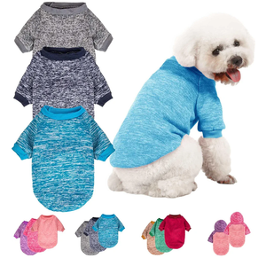 3 Pack Dog Sweater, Dog Sweaters for Small Dogs, Warm Soft Pet Clothes for Puppy, Medium Large Cat, Dogs Girl or Boy, Dog Shirt for Winter Christmas (Grey+Navy+Blue, XX-Small) Pack of 2