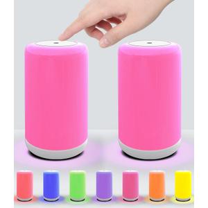 Long Distance Touch Lamps, App and Touch Control WiFi and Bluetooth Setup for Best Friends Couple Family etc, Keep in Touch No Time or Location Limit - Set of 2(No Subscription)