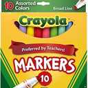 Crayola Assorted Broad Line Markers 10 Count - 2 Pack