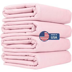 AbsorbEase Washable Underpads, 34" x 36" (Pack of 4) - Heavy Absorbency Reusable Incontinence Pads for Kids, Adults, Elderly, Pets - Waterproof Protective Pad for Bed, Couch, Sofa, Furniture, Floor