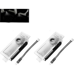 Door Light Logo Projector Compatible with 1-7 Series, X1-X7, Z GT M2-M5 auto 2-Piece Car Welcome Lamps (50th Anniversary)