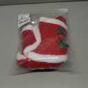 DELIFUR Cat Dog Christmas Dress- Santa Claus Puppy Velvet Skirt Christmas Outfit Dog Girls Winter Clothes for Small Medium Dogs Red (X-Large)