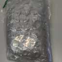 2 Pack Shower Back & Foot Scrubber, Wall Mounted Back Scrubber Silicone Bath Massage Cushion Brush with Suction Cups, Bathroom Wash Mat Exfoliating Dead Skin Brush (L-Blue Grey)