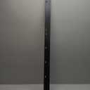 54" Heavy Duty Steel Snow Plow Blade Wear Bar with Mounting Equipment, Wear Bar Cutting Edge Replacement 4-6x Longer Life Than Factory Blade, Black Coated, Bolt on Protectors to Extend Life