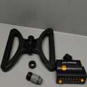 Melnor 65131AMZ MiniMax Turbo Oscillator Sprinkler, 4000 sq. ft., 4-Way Adjustable, Quick Connect Bundle, Black, Yellow