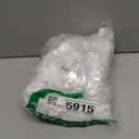 Mr. Pen- Christmas Tree Skirt 36 inches, White Faux Fur Christmas Tree Skirts with Silver Snowflakes