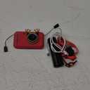 Kids Camera Girls for 3 4 5 6 7 8 9 Years Old Girls,1080P HD Video Selfie Camera with 32G SD Card Kids Digital Camera Toys for Toddler Birthday Gifts Red