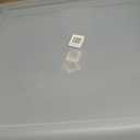 Rubbermaid Cleverstore 71 Qt Clear Storage Bins with Lids, 4-Pack, Stackable, BPA-Free, Made in USA