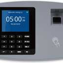 uAttend BN6000 Biometric Time Clock System for Small Business with Cloud-Based Employee Timecards