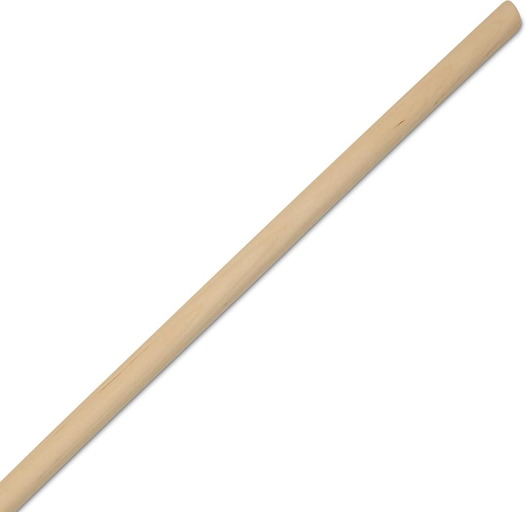 Dowel Rods Wood Sticks Wooden Dowel Rods - 7/16 x 36 Inch Unfinished Hardwood Sticks - for Crafts and DIYers - 10 Pieces by Woodpeckers