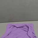 ForeFair Women Halter Neck Backless Crop Top Sexy Y2K Sleeveless Tank Top Open Back Slim Fit Tops (Light Purple) M