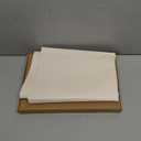 MECCANIXITY Pearlescent Film Flower Wrapping Paper 22.8x22.8 Inch Waterproof for DIY Crafts, Gift/Gift Box Packaging Light Beige Pack of 10