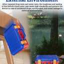 2 x TanReginal Hard Carrying Case for Nintendoo Switch 2 , Portable Switch 2 Protective Case for Nintendoo Switch 2 Console and Accessories All In One PlaceClassic Red-BlueCompact Internal Structure