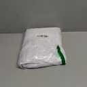 sancua Rectangle Tablecloth - 60 x 84 Inch - Stain and Wrinkle Resistant Washable Polyester Table Cloth, Decorative Fabric Table Cover for Dining Tables, Buffet Parties and Camping, White