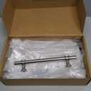 Rergy Cabinet Handles Drawer Pulls and Knobs, 10Pack Brushed Nickel 5inch Hole Center, Kitchen Hardware for Dresser Handle Zinc Alloy Furniture Pull