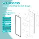 W10830055 Refrigerator Door Gasket for Whirlpool Maytag KitchenAid Kenmore, Refrigerator Door Seal W10163991 W10191105 W10443238 AP6027230 PS11759512 EAP11759512 4458810