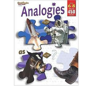 Analogies Reproducible Grades 6-8 [ANALOGIES REPRODUCIBLE GRADES] [Paperback]