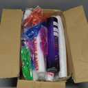 HONLYNE 142 PCS Glow in the Dark Party Supplies, 14PCS Foam Glow Sticks, 14PCS Light Up Headband,14PCS LED Glasses and 100PCS Glow Sticks Bracelets,for Glow Party, New Year, Wedding, Concert, Birthday