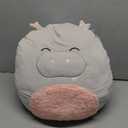 Squishmallows 10" Harrison The Grey Hippo Plush - Official Kellytoy - Collectible Soft Squishy Hippopotamus Stuffed Animal Toy - Add to Your Squad - Gift for Kids, Girls & Boys - 10 Inch