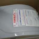 MAXXAIR FANMATE 00-955001 Fan/Vent Cover with EZ Clip Hardware, Constant Airflow, Super Tough, White, 25" length x 18-1/8" width x 10-1/4" height