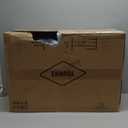 YOUNIKE Office Chair, Adjustable Swivel Armless Desk Chair with Wheels, Aesthetic Home Office Computer Task Chairs, Modern Faux Leather Upholstered Vanity Chair with Back, Blue