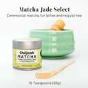 CHAYEAH, Jade Select Matcha  Organic Ceremonial Grade Matcha Green Tea Powder for Lattes & Everyday Matcha, First Harvest (1.06 oz Tin) (EXP 08/01/27)