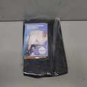 Airplane Foot Hammock, No Collapse Foot Rest for Plane Travel with Extended Adjustment Strap, Portable Desk Foot Hammock with Thickened Foam, Foot Sling Travel Essentials to Relax Your Feet (1 Pc Black)