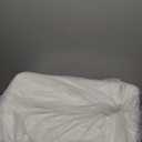 Ruqmuis Knee Pillow for Back Sleeping, 8” Knee Wedge Pillow to Elevate Knee, Leg Pillow for Back Pain Relief, Triangle Pillow, Leg Elevation Pillows for After Surgery, Blood Circulation, White/Grey