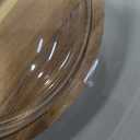 Premium Large Glass Salad Bowl Set with Acacia Wood Base and Serving Utensils - Ideal for Hosting Parties, Host Family Gatherings, and Everyday Use - Elegant, Durable, and Practical Kitchen Essential