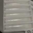 20 Pack Glass Hurricane Candle Holders 12.6" Open Ended Candlestick Holder Tubes Clear Bottomless Cylinders Suitable Taper LED Candles for Wedding Party Christmas Table Centerpiece Decor