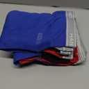 Hanes mens Underwear Boxer Briefs Pack, Cool & Breathable Cotton Moisture-wicking Underwear for Men, No Ride Up (Large, Blue/Green/Red - 6 Pack)